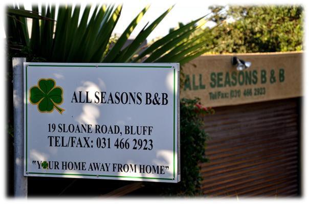 All Seasons B&B Durban Extérieur photo